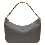 Loubila Chain dark grey large shoulder bag