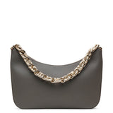 Loubila Chain dark grey large shoulder bag