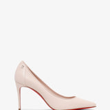 Sporty Kate 85 beige leather pumps