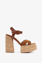 Super Calakala 130 brown suede sandals