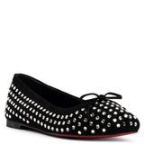 Mamadrague black strass ballerina