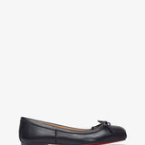 Mamadrague black leather ballerinas