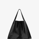 Le 54 black calf ali tote bag