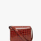 Loubi 54 brown calf ali crossbody bag