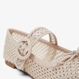 Mamastrapitina beige crystal ballerinas