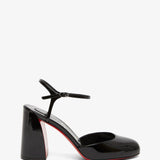 Jane pump 85 black patent pumps