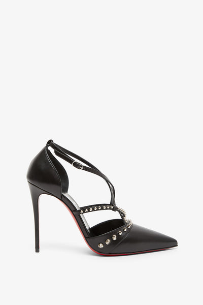 Tatooshka 100 spiked leather pumps