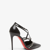 Tatooshka 100 spiked leather pumps