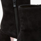 Minny 70 black suede boots