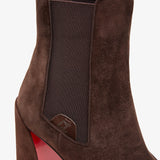 Turelastic 85 brown suede boots