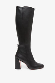 Jane 85 black leather boots