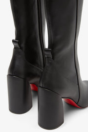 Jane 85 black leather boots