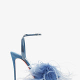 Loubipoupi 100 denim sandals