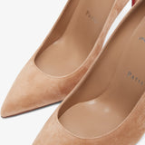 Kate 100 tan suede pumps