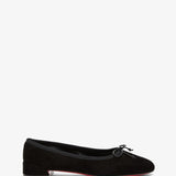 Sweetie Jane black suede ballerinas