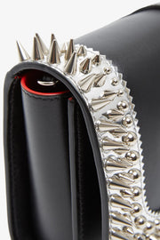 Paloma Giddy black spikes clutch