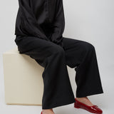 Sweetie Jane red soft patent ballerinas