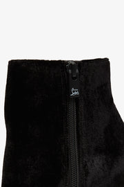 Kate Max 100 black velvet boots