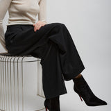 Kate Max 100 black velvet boots
