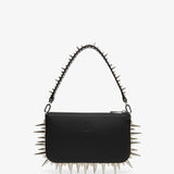 Loubila mini black spikes shoulder bag