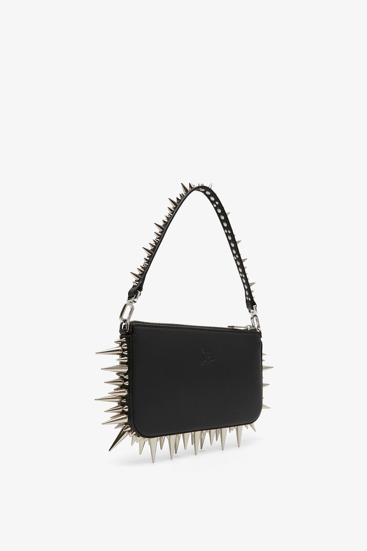 Loubila mini black spikes shoulder bag