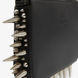 Loubila mini black spikes shoulder bag