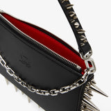 Loubila mini black spikes shoulder bag