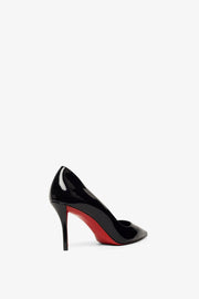 Miss Z 80 black patent pumps