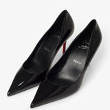 Miss Z 80 black patent pumps