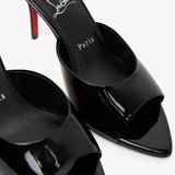 Miss Z 80 black patent mules