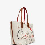 Cabata beach small canvas tote bag