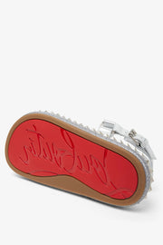Pyrabizz silver flat sandals