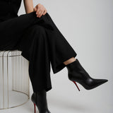 Miss Z 100 black leather boots