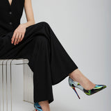 Hot chick 100 patent pumps