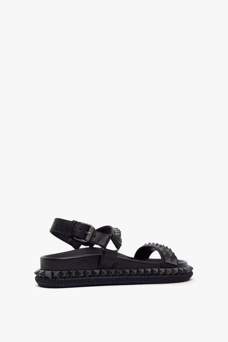 Pyrabizz black platform sandals