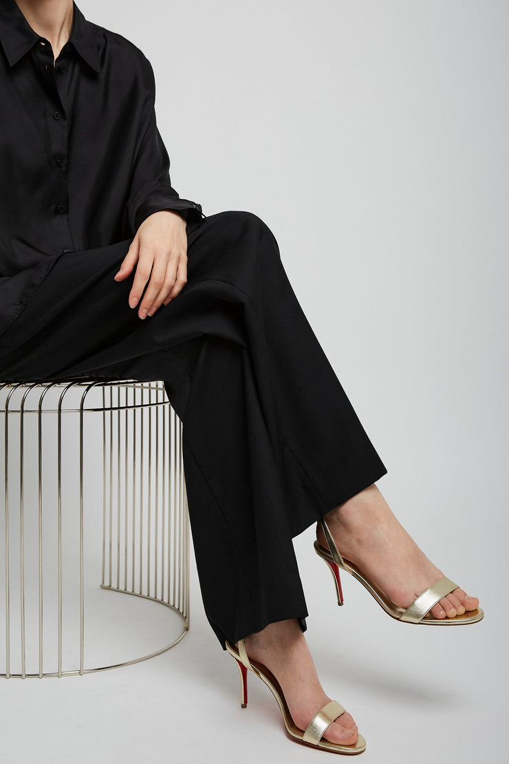 Miss Z 80 gold sandals