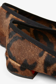 Sweetie Jane leopard ballerinas