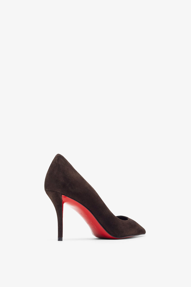 Miss Z 80 black suede pumps