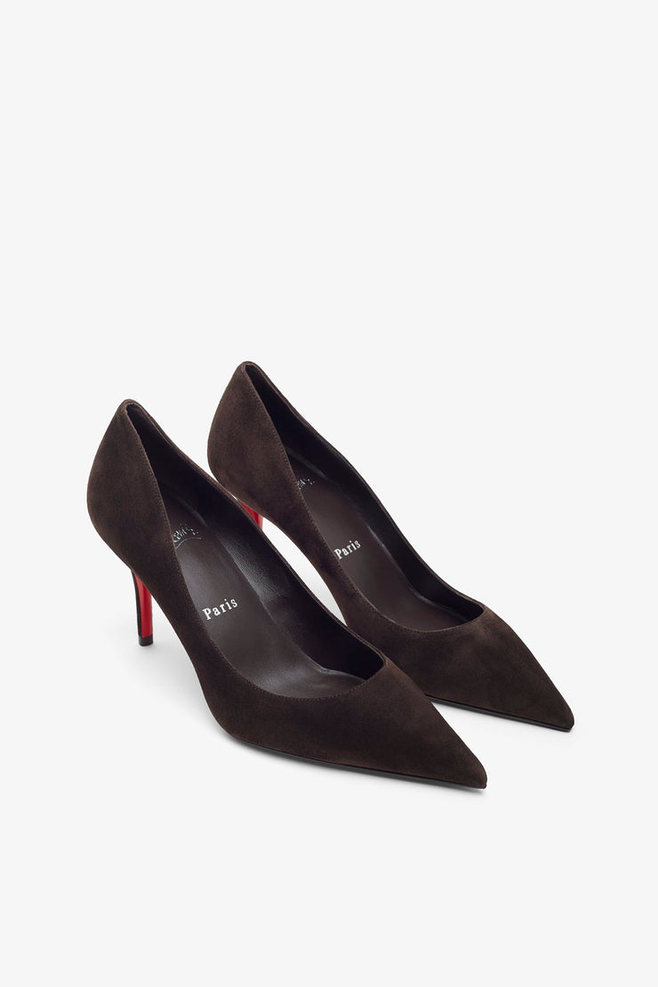 Miss Z 80 black suede pumps