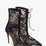 KM 100 black lace boots