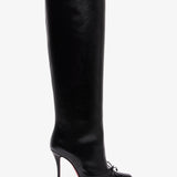 Cassia 100 black leather boots