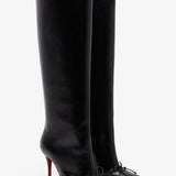 Cassia 100 black leather boots