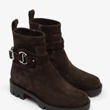 Dianouchette dark brown suede boots