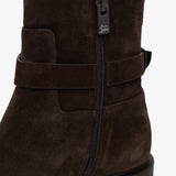 Dianouchette dark brown suede boots