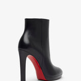 Fannylove 120 black leather ankle boots
