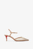Miss Z 60 Riviera Beige Strass Pumps