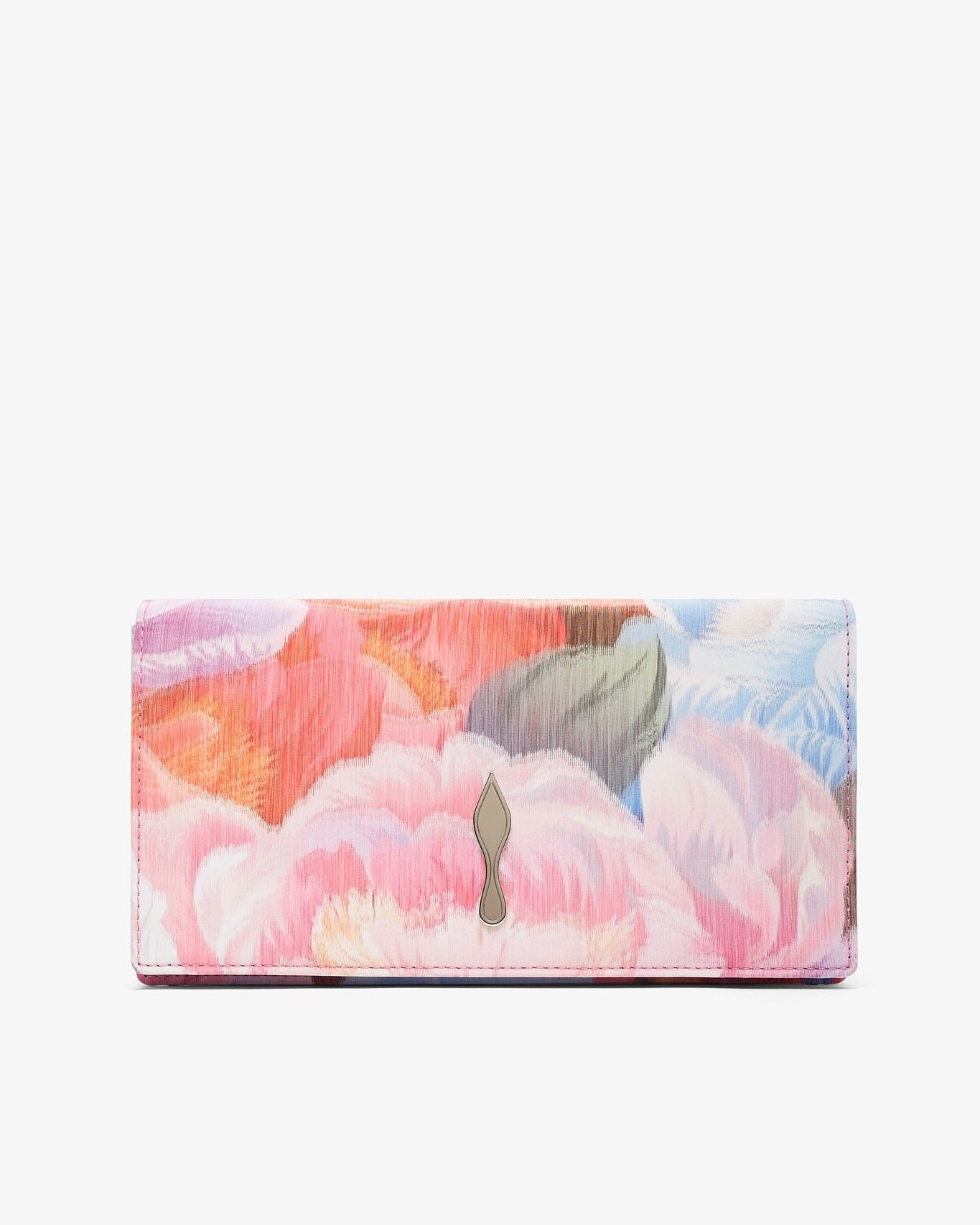 Floral patterned product on a white background