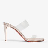 Just Nothing 85 Metallic Mules