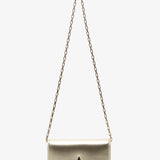 Bettina Laminated Nappa Clutch