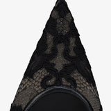 Miss Z mesh 100 black pumps